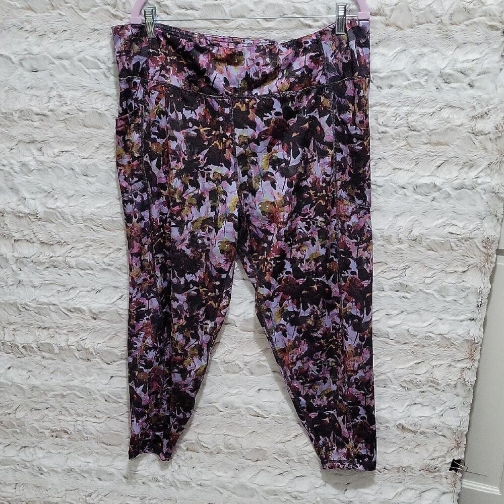 Pro Player Activewear Leggings Womens 3X, Wicking Technology, Athleisure, Yoga